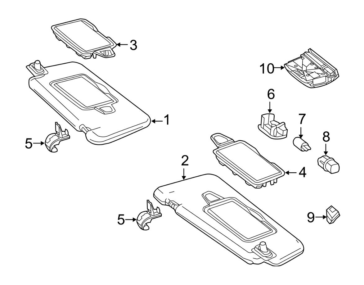 Mercedes Reading Light 23190012079051